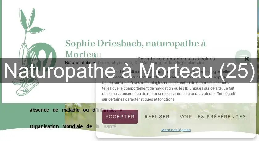 Naturopathe à Morteau (25)