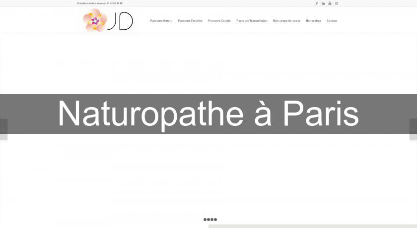 Naturopathe à Paris Naturopathe à Paris