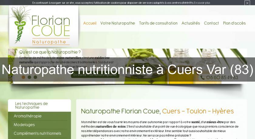 Naturopathe nutritionniste à Cuers Var (83) Naturopathe nutritionniste à Cuers Var (83)