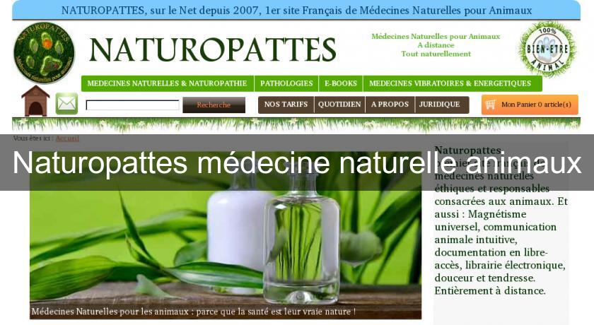 Naturopattes médecine naturelle animaux Naturopattes médecine naturelle animaux