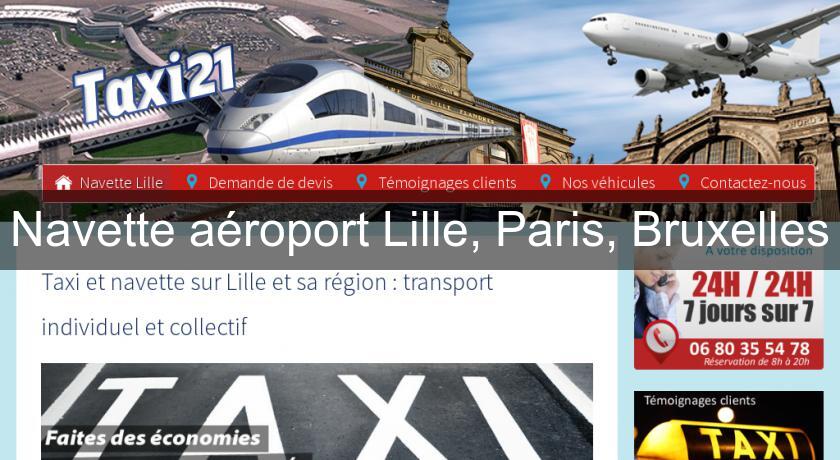 Navette aéroport Lille, Paris, Bruxelles Navette aéroport Lille, Paris, Bruxelles