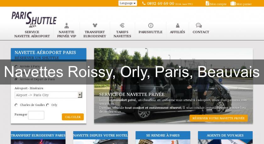 Navettes Roissy, Orly, Paris, Beauvais