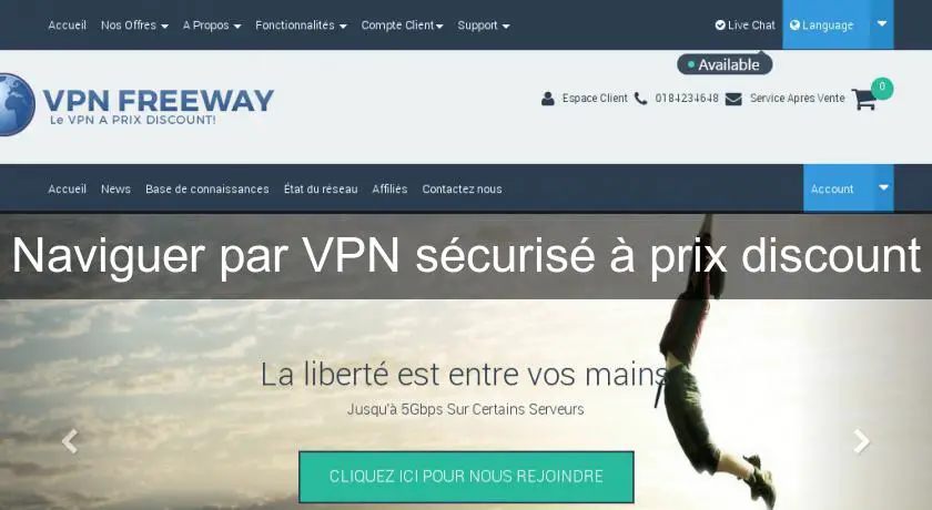 Naviguer par VPN sécurisé à prix discount