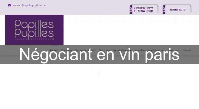 Négociant en vin paris Négociant en vin paris