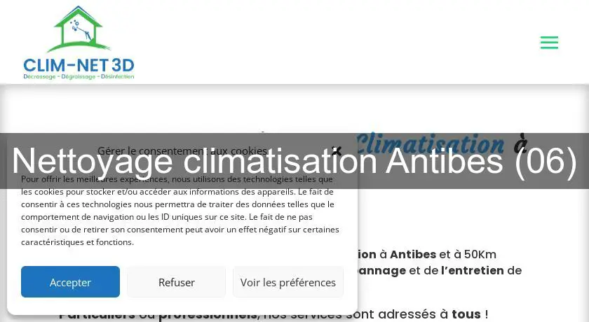 Nettoyage climatisation Antibes (06)