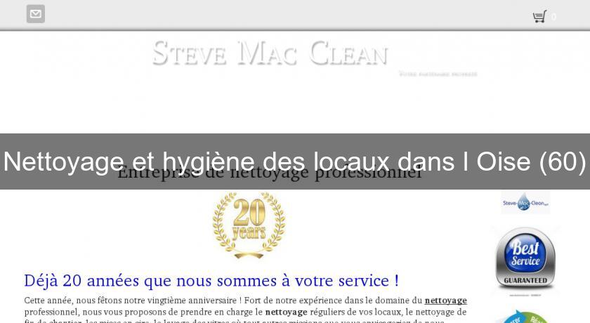 Nettoyage et hygiène des locaux dans l'Oise (60)