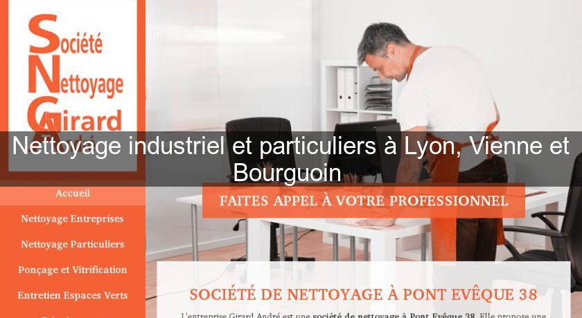 Nettoyage industriel et particuliers à Lyon, Vienne et Bourguoin 