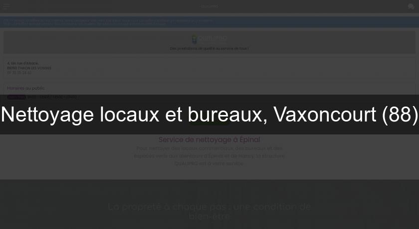 Nettoyage locaux et bureaux, Vaxoncourt (88)