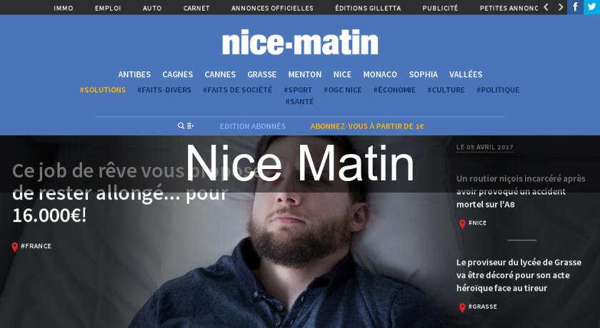 Nice Matin Nice Matin