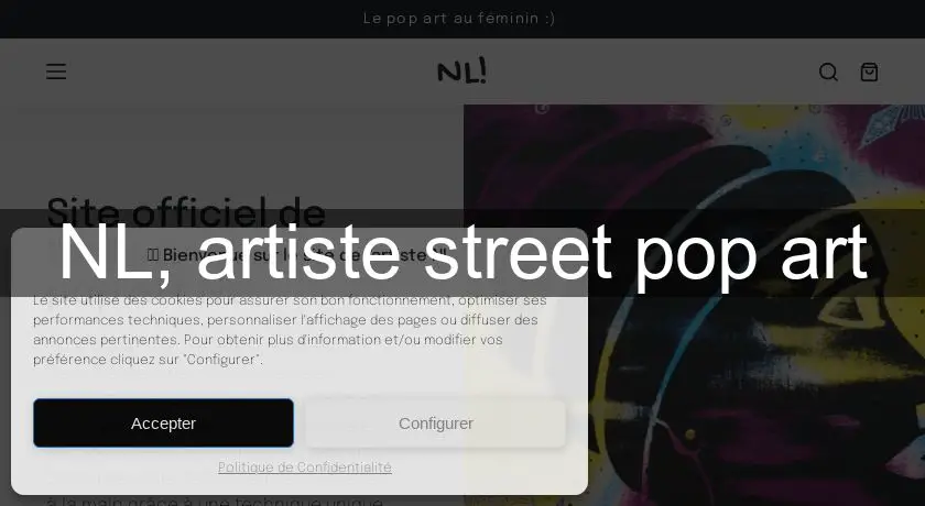 NL, artiste street pop art