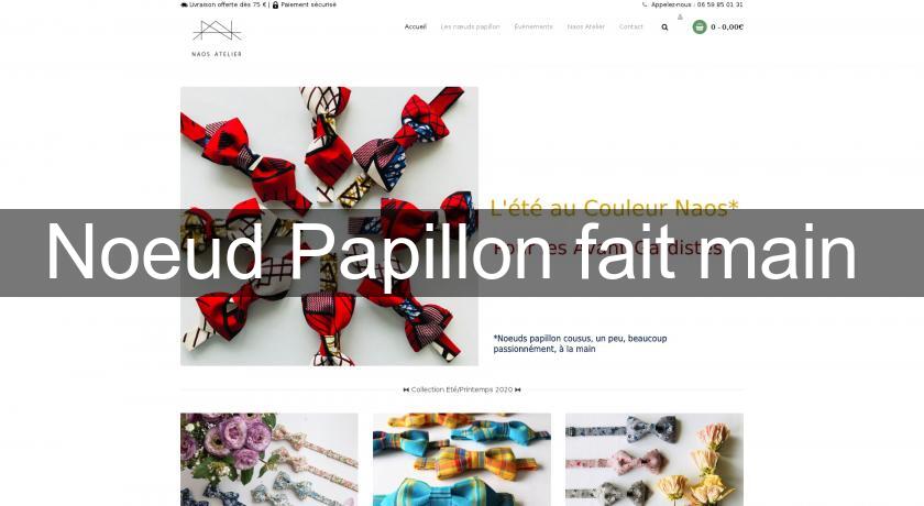 Noeud Papillon fait main 