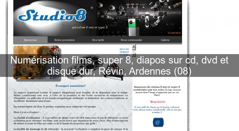 Numérisation films, super 8, diapos sur cd, dvd et disque dur, Révin, Ardennes (08) Numérisation films, super 8, diapos sur cd, dvd et disque dur, Révin, Ardennes (08)