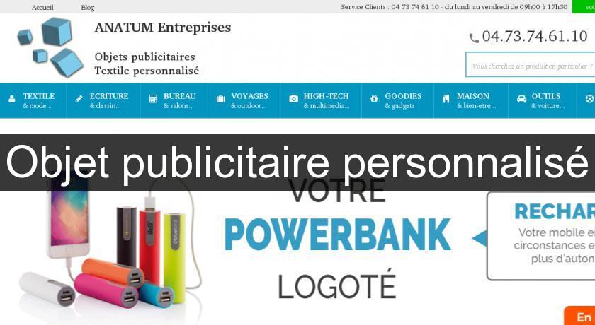 Objet publicitaire personnalisé Objet publicitaire personnalisé