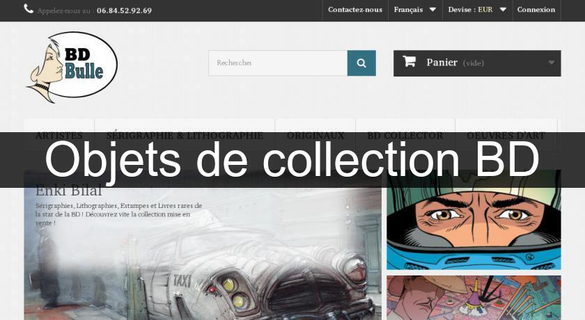 Objets de collection BD