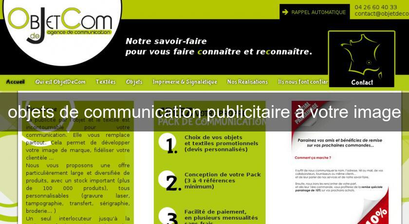 objets de communication publicitaire à votre image