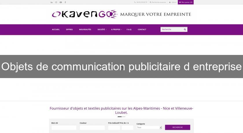 Objets de communication publicitaire d'entreprise Objets de communication publicitaire d'entreprise