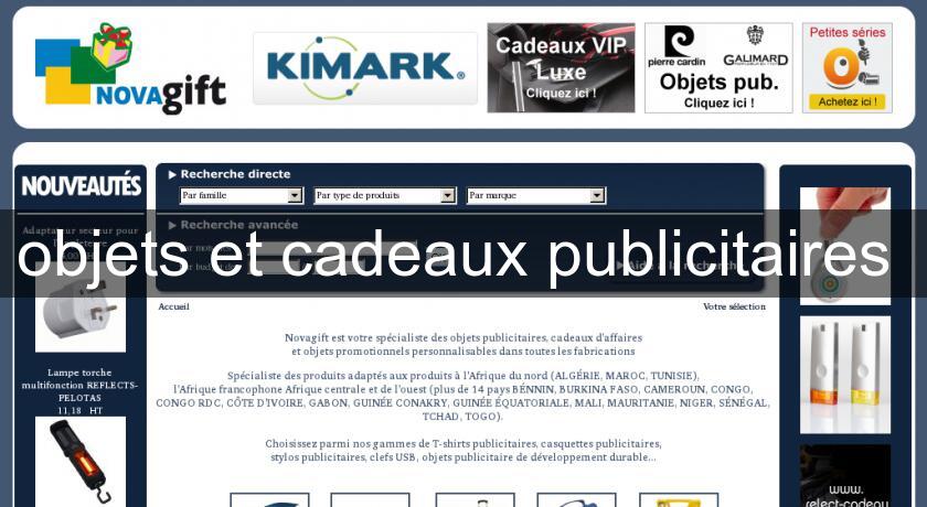 objets et cadeaux publicitaires 