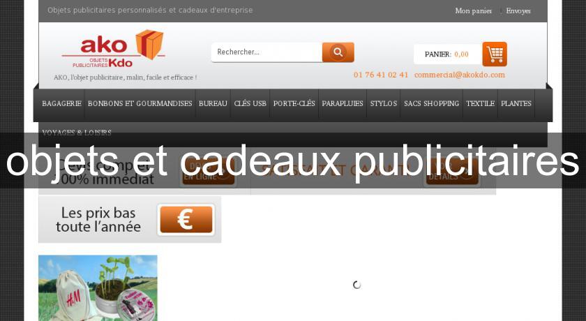 objets et cadeaux publicitaires