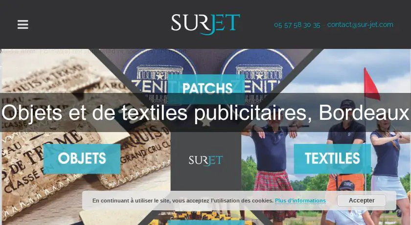 Objets et de textiles publicitaires, Bordeaux