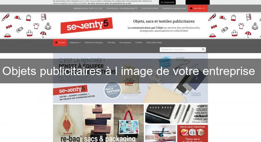 Objets publicitaires à l'image de votre entreprise 