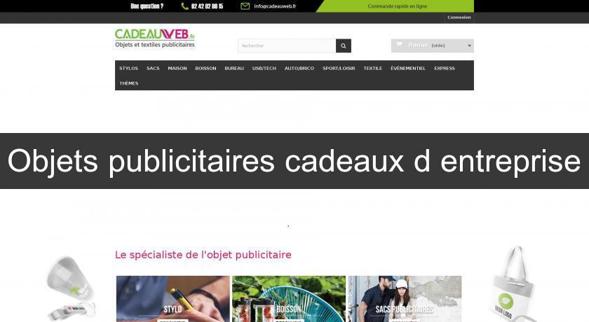 Objets publicitaires cadeaux d'entreprise Objets publicitaires cadeaux d'entreprise