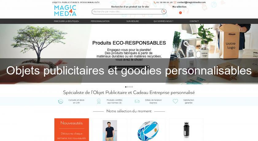 Objets publicitaires et goodies personnalisables