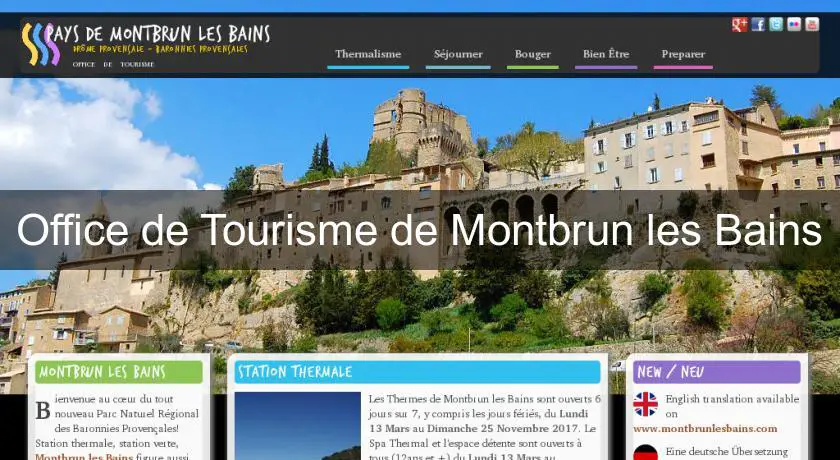 Office de Tourisme de Montbrun les Bains