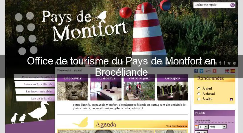 Office de tourisme du Pays de Montfort en Brocéliande