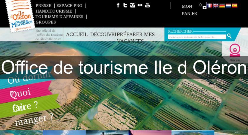Office de tourisme Ile d'Oléron Office de tourisme Ile d'Oléron