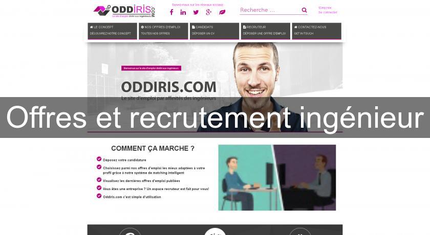 Offres et recrutement ingénieur Offres et recrutement ingénieur