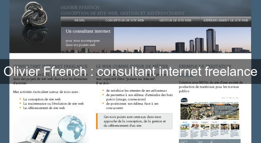 Olivier Ffrench : consultant internet freelance