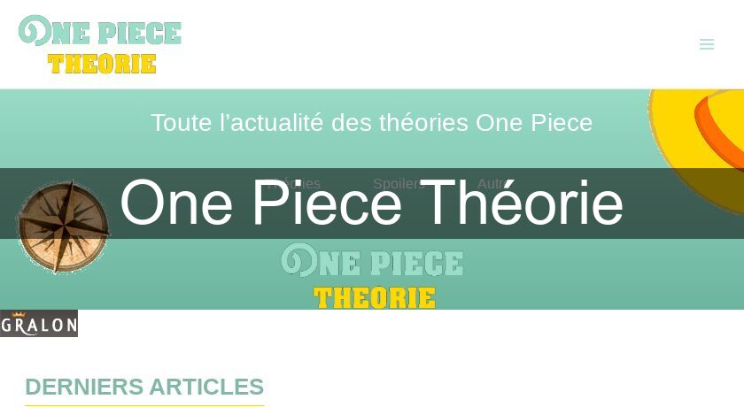 One Piece Théorie One Piece Théorie