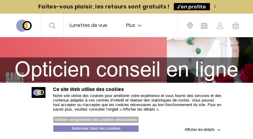 Opticien conseil en ligne