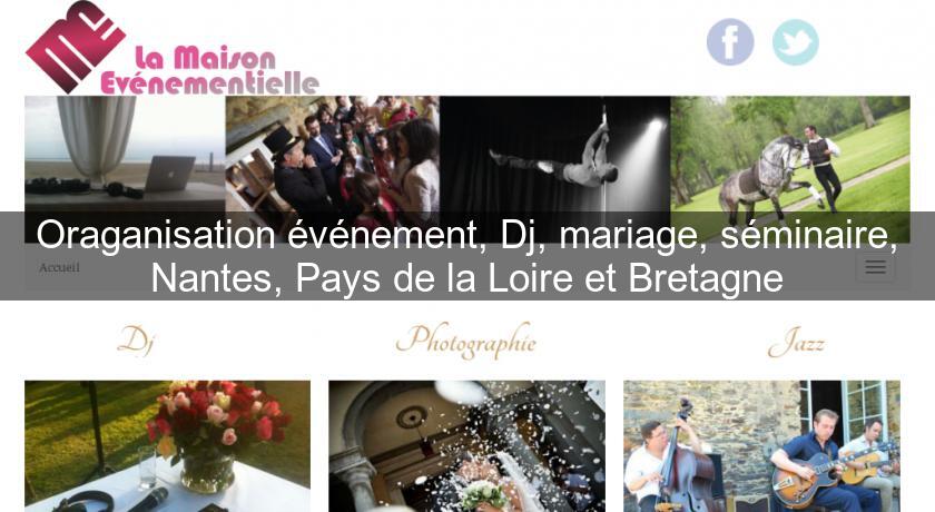 Oraganisation événement, Dj, mariage, séminaire, Nantes, Pays de la Loire et Bretagne Oraganisation événement, Dj, mariage, séminaire, Nantes, Pays de la Loire et Bretagne