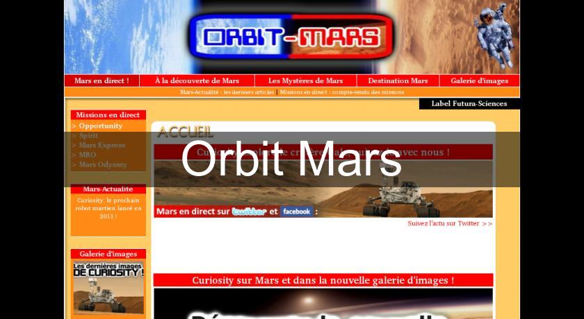 Orbit Mars Orbit Mars