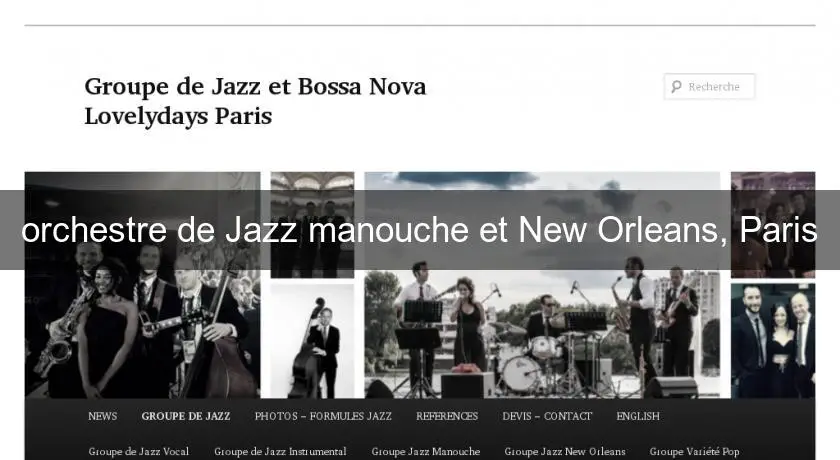 orchestre de Jazz manouche et New Orleans, Paris
