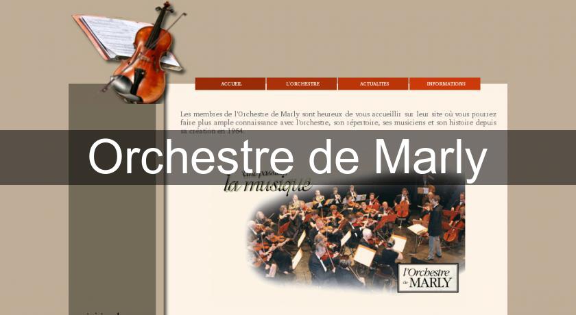 Orchestre de Marly Orchestre de Marly