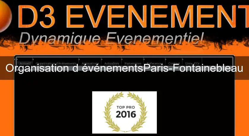 Organisation d'événementsParis-Fontainebleau