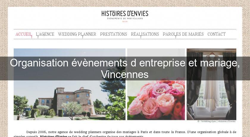 Organisation évènements d'entreprise et mariage, Vincennes Organisation évènements d'entreprise et mariage, Vincennes