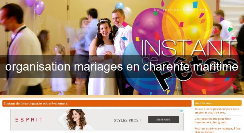 organisation mariages en charente maritime