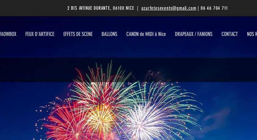 Organiser un spectacle de pyrotechnie sur la côte d'azur Organiser un spectacle de pyrotechnie sur la côte d'azur
