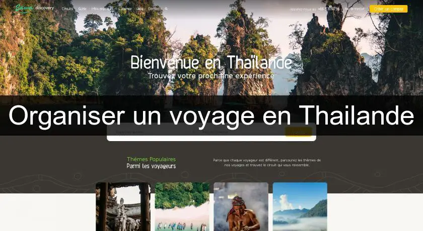 Organiser un voyage en Thailande