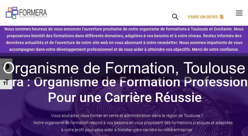 Organisme de Formation, Toulouse