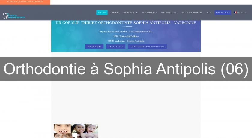 Orthodontie à Sophia Antipolis (06)