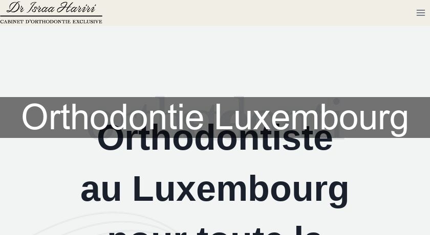 Orthodontie Luxembourg