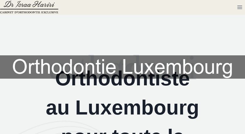 Orthodontie Luxembourg Orthodontie Luxembourg