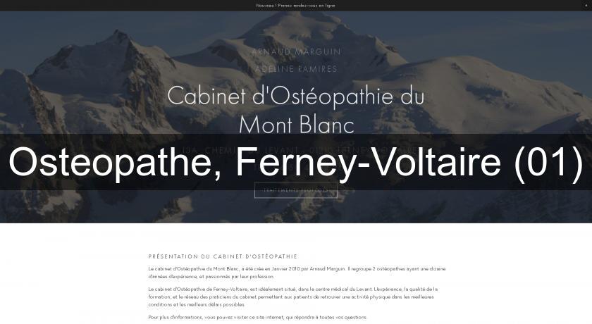 Osteopathe, Ferney-Voltaire (01) Osteopathe, Ferney-Voltaire (01)