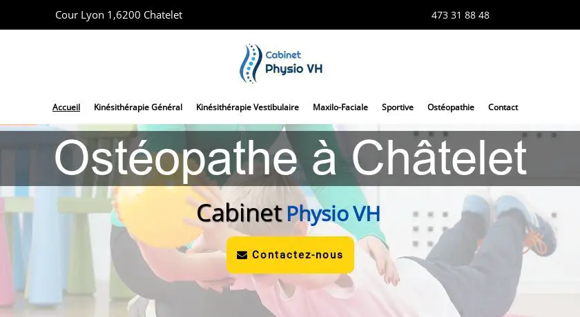 Ostéopathe à Châtelet