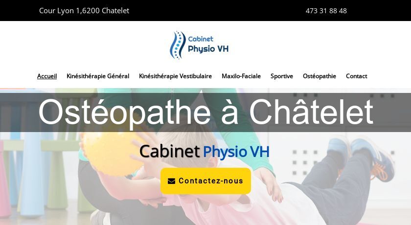 Ostéopathe à Châtelet Ostéopathe à Châtelet