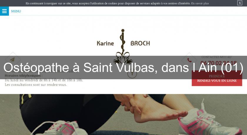 Ostéopathe à Saint Vulbas, dans l'Ain (01) Ostéopathe à Saint Vulbas, dans l'Ain (01)